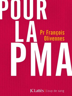 cover image of Pour la PMA